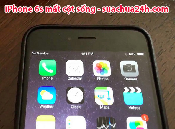 khắc phục iphone 6s bị mất sóng