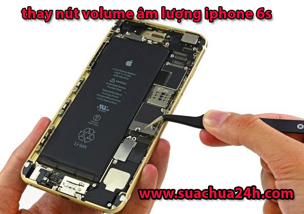 sửa nút volume âm lượng iphone 6s 