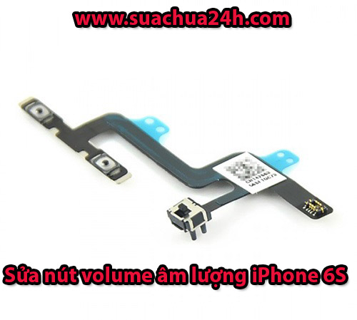 sửa nút volume âm lượng iphone 6s tại thái hà