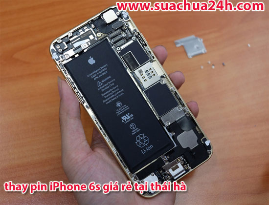 sửa pin iphone 6s tại thái hà