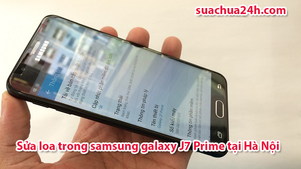 sửa loa trong samsung j7 prime