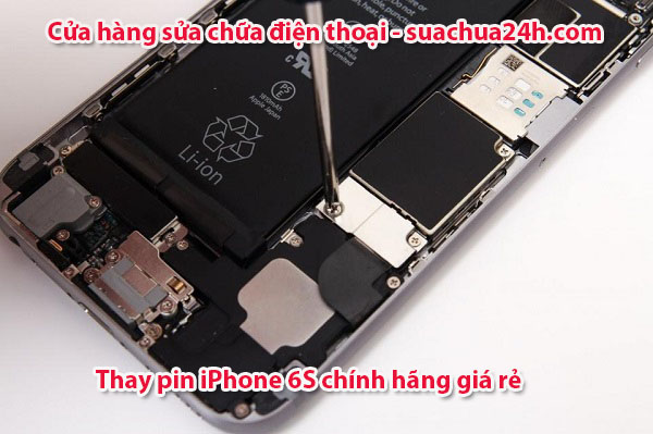 iphone 6s nóng máy hao pin nhanh